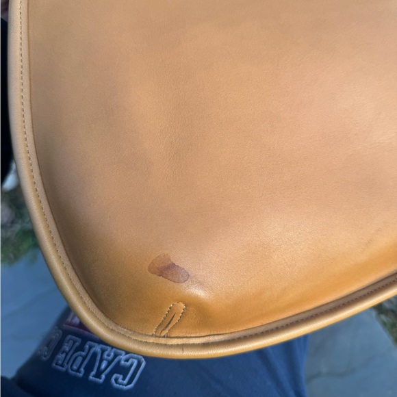 Rare Vintage Coach Ergo Shopper Shoulder Bag 9035 in “Toffee” Tan Leather - Picture 8 of 15